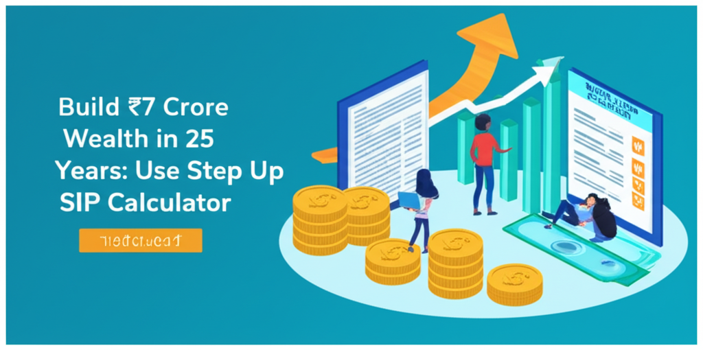 Build ₹7 Crore Wealth in 25 Years: Use Step Up SIP Calculator