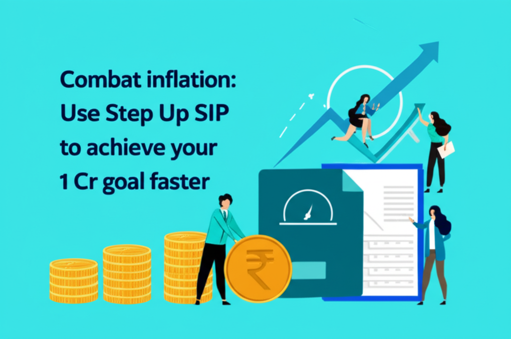 Combat inflation: Use Step Up SIP to achieve your 1 Cr goal faster