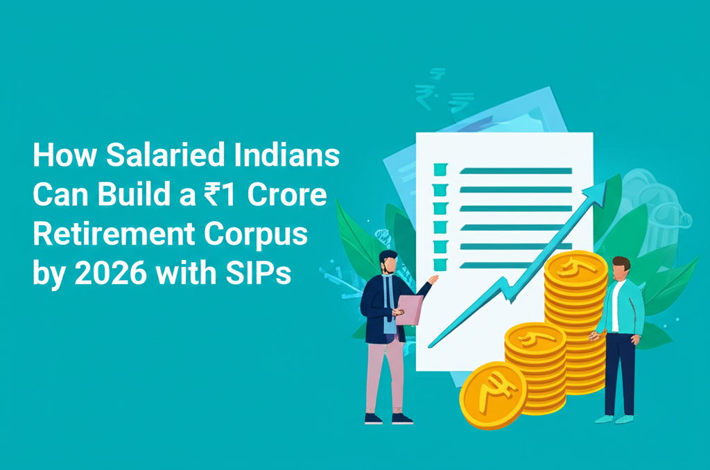 How Salaried Indians Can Build a ₹1 Crore Retirement Corpus by 2026 with SIPs.