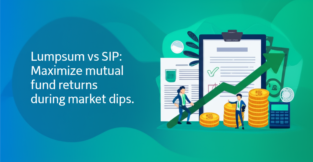 Lumpsum vs SIP: Maximize mutual fund returns during market dips.