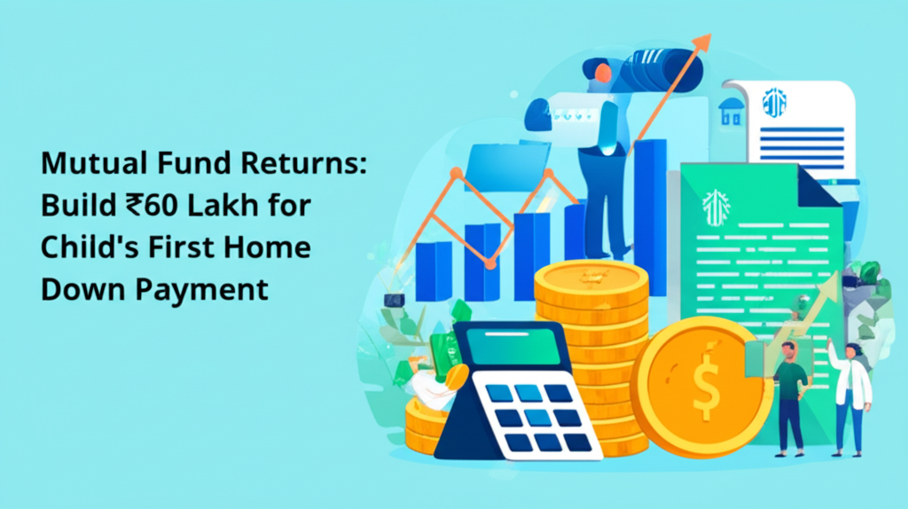 Mutual Fund Returns: Build ₹60 Lakh for Child's First Home Down Payment