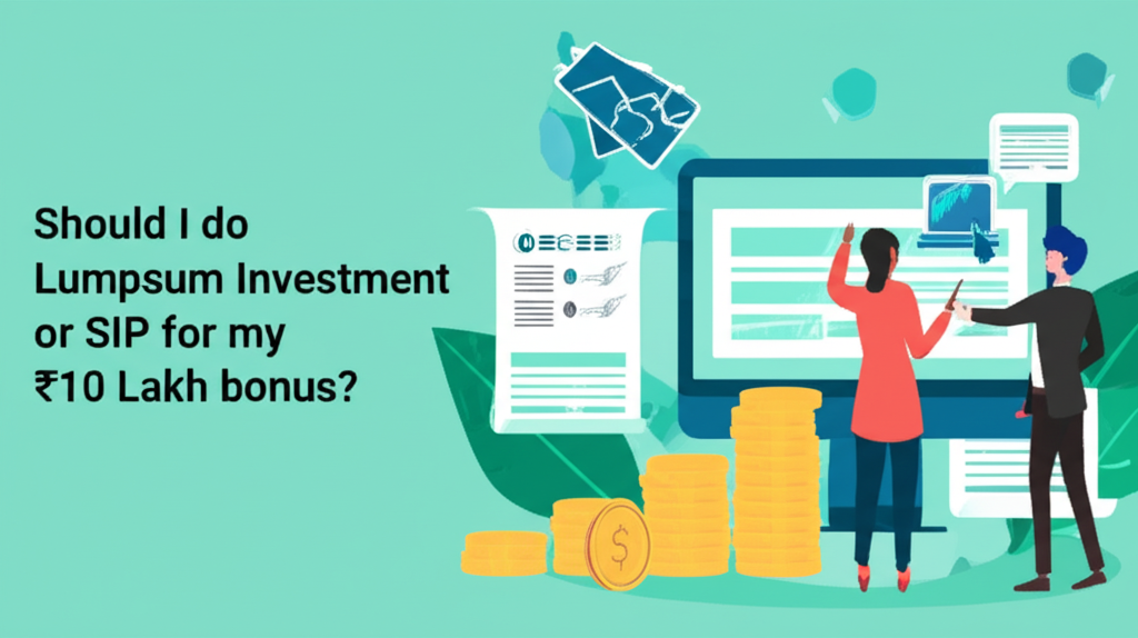 Should I do Lumpsum Investment or SIP for my ₹10 Lakh bonus?