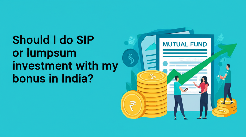 Should I do SIP or lumpsum investment with my bonus in India?