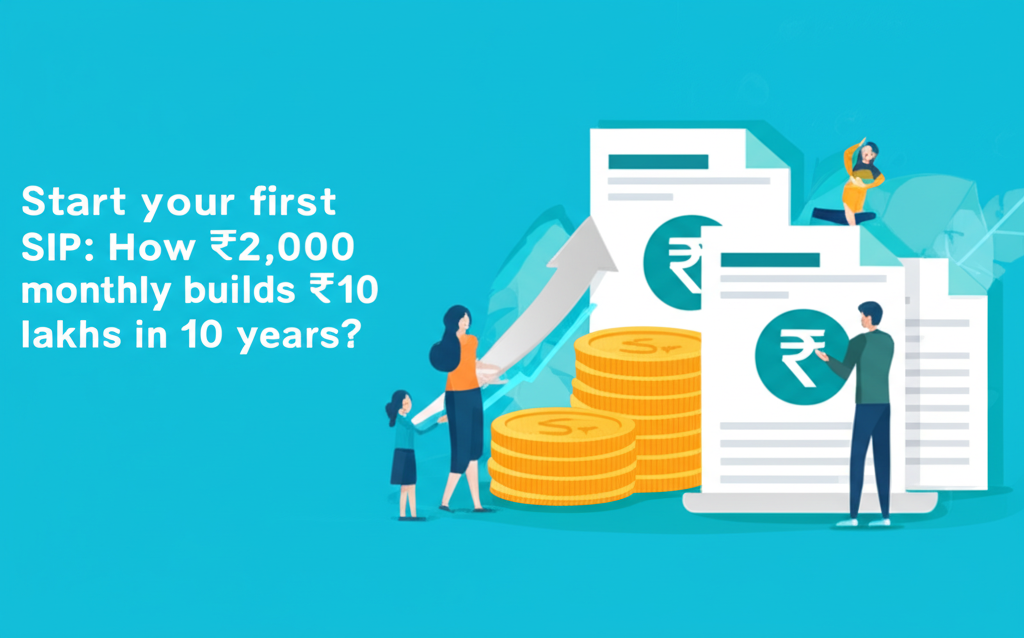 Start your first SIP: How ₹2,000 monthly builds ₹10 lakhs in 10 years?