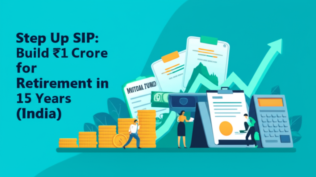 Step Up SIP: Build ₹1 Crore for Retirement in 15 Years (India)